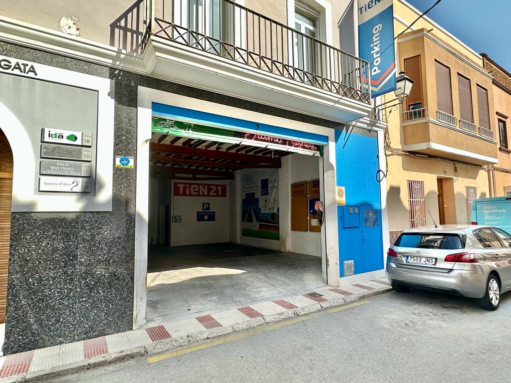 Parking tienda